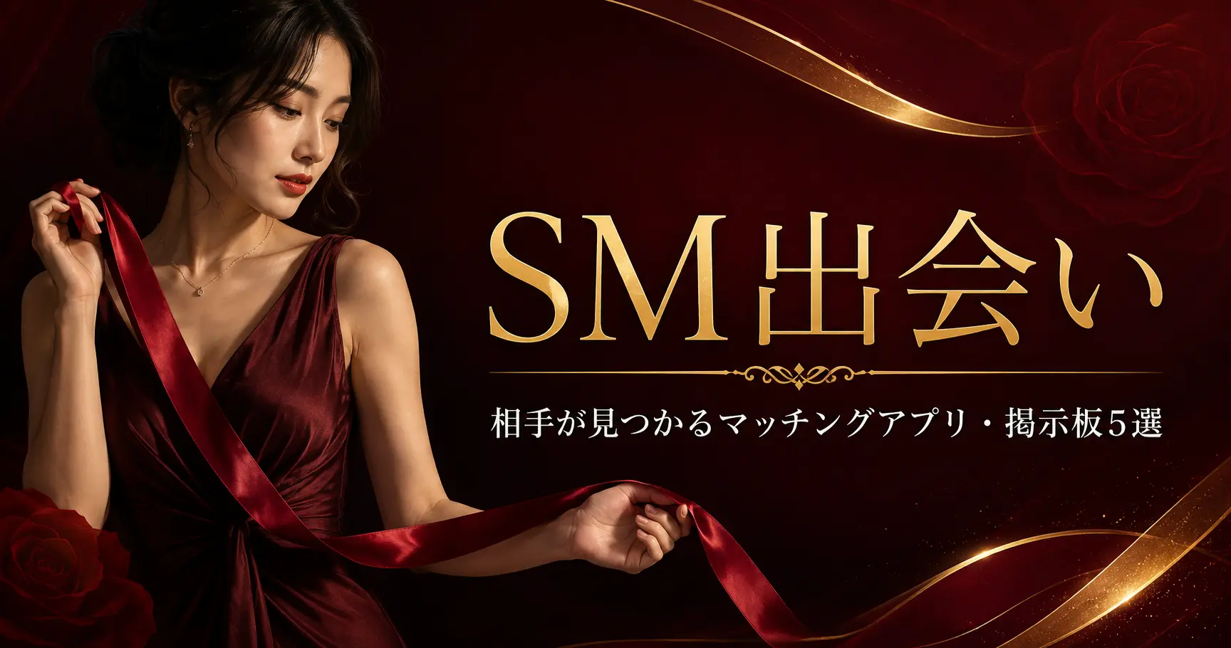SM出会いにおすすめのマッチングアプリ比較イメージ