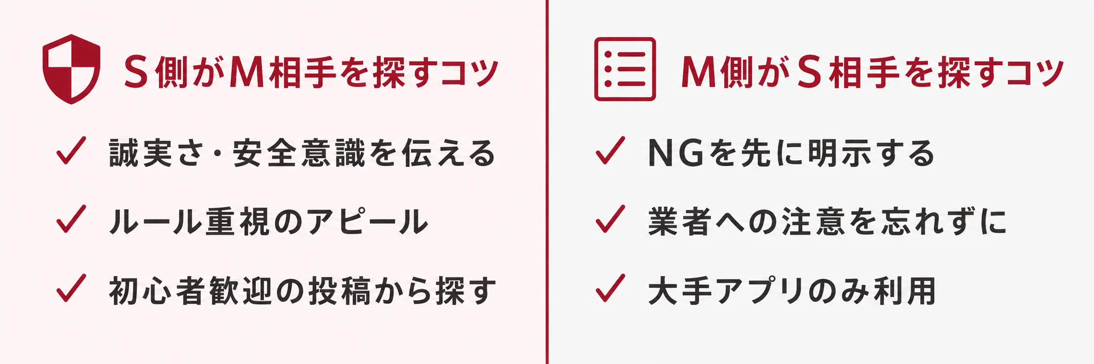 SMの相手探しで反応が来る募集文とメッセージ例文のイメージ